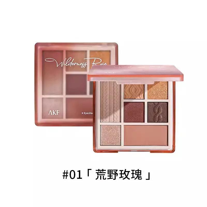 AKF 7 Colors Eyeshadow Palette AKF016 - Chic Decent