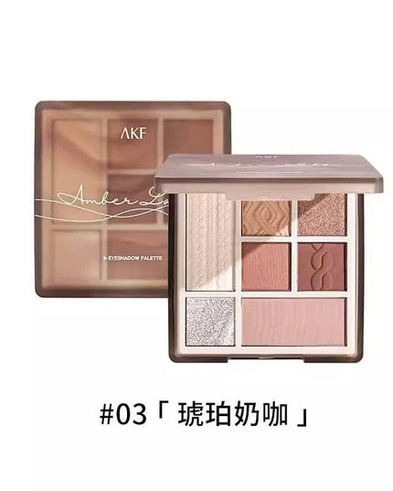 AKF 7 Colors Eyeshadow Palette AKF016 - Chic Decent
