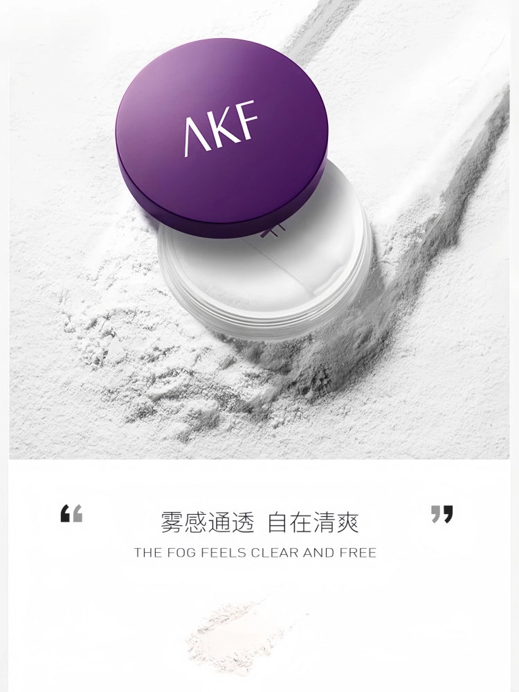 AKF 散粉定妆粉防水防汗持久控油不脱妆蜜粉 10g