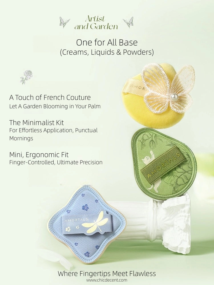 AMORTALS - Artist and Garden Mini Puff X3