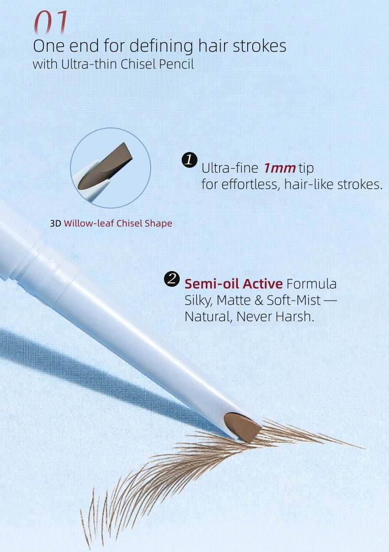 AMORTALS - Silk-Matte Duo Brow Definer and Tint 220mg+1.2g