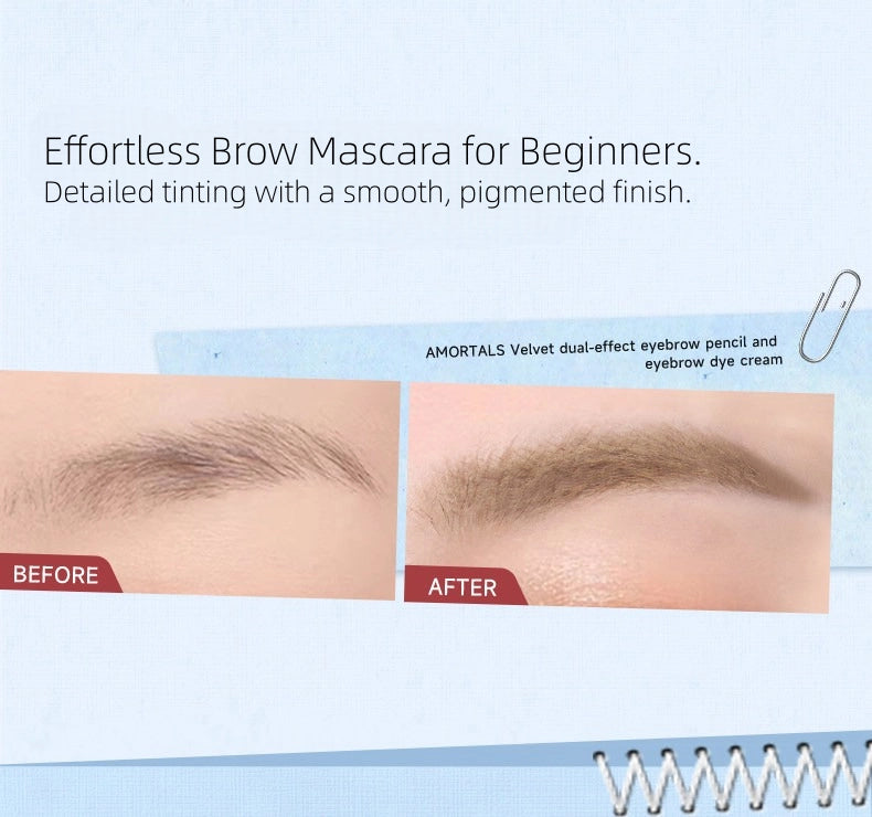 AMORTALS - Silk-Matte Duo Brow Definer and Tint 220mg+1.2g