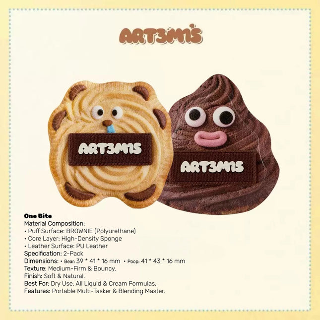 ART3M1S - Makeup Puffs Cookies Daydream Series