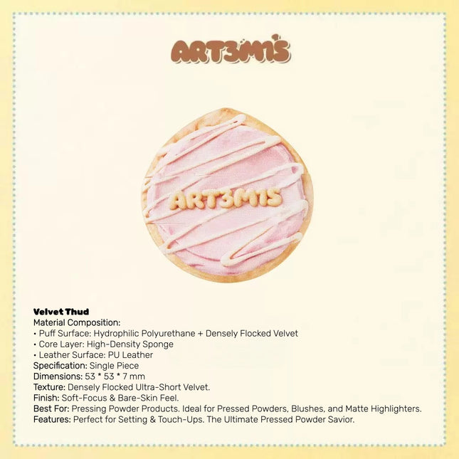 ART3M1S - Makeup Puffs Cookies Daydream Series