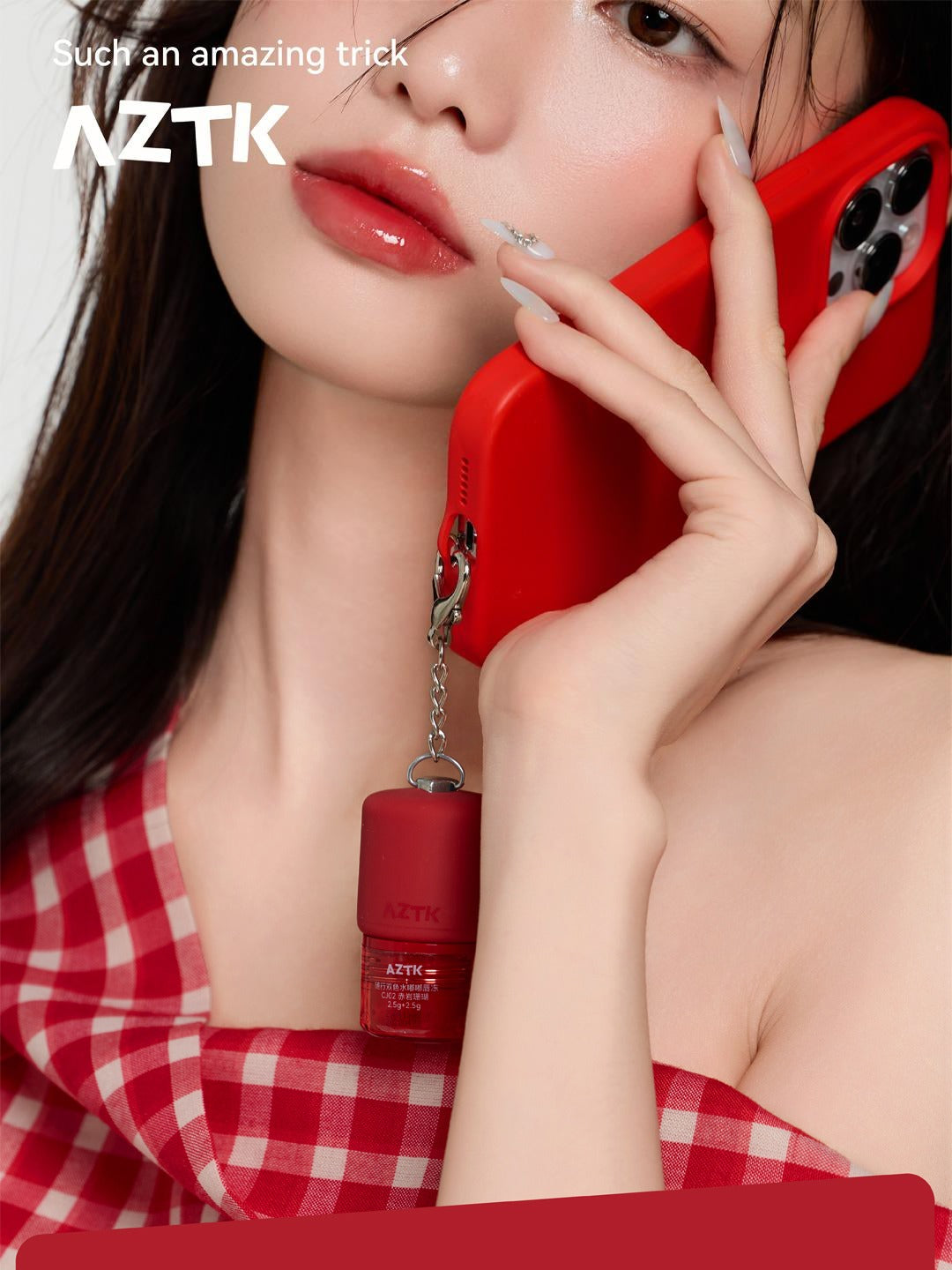 AZTK Carry Me Duo Color Glow Lasting Lip Jello 5g