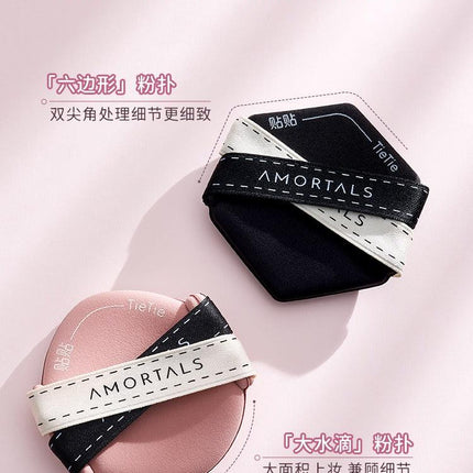 Amortals Tietie Powder Puff Set 3 in, AMT019