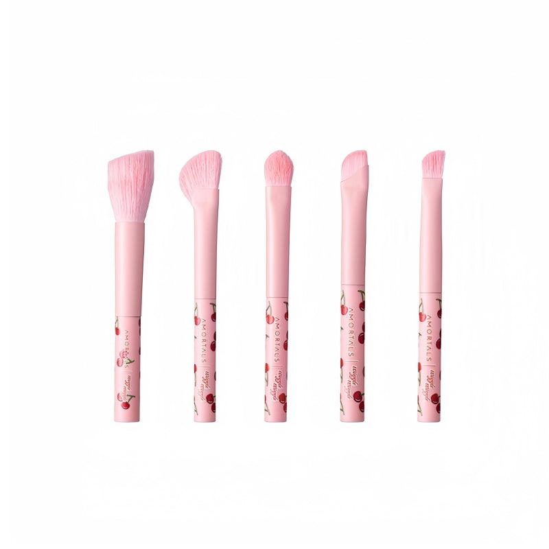 Amortals Wiggle Wiggle Makeup Brushes 5 in Set AMT034