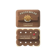 Amortals X TUNEE GOODS Houppette à poudre compacte de forme carrée
