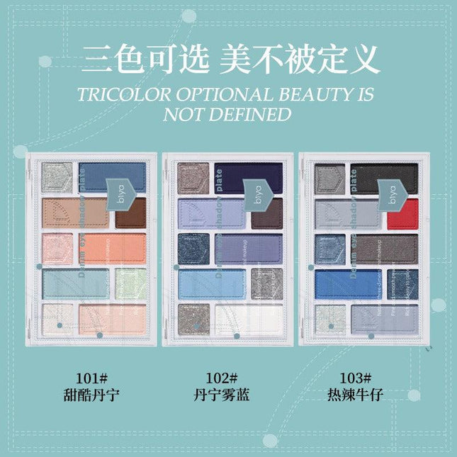 BIYA - 10 Colors Eyeshadow Palette 15g