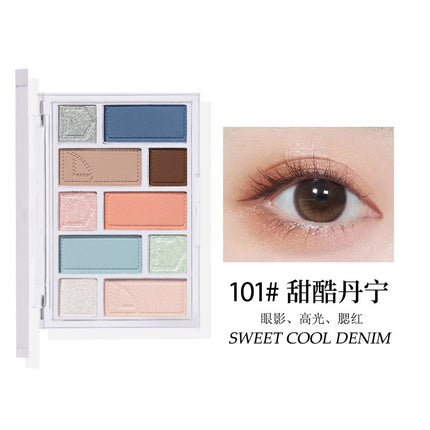 BIYA 10 Colors Eyeshadow Palette BY7762