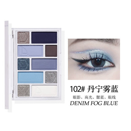 BIYA 10 Colors Eyeshadow Palette BY7762