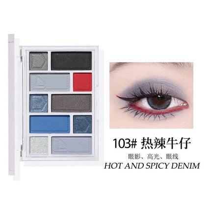 BIYA 10 Colors Eyeshadow Palette BY7762