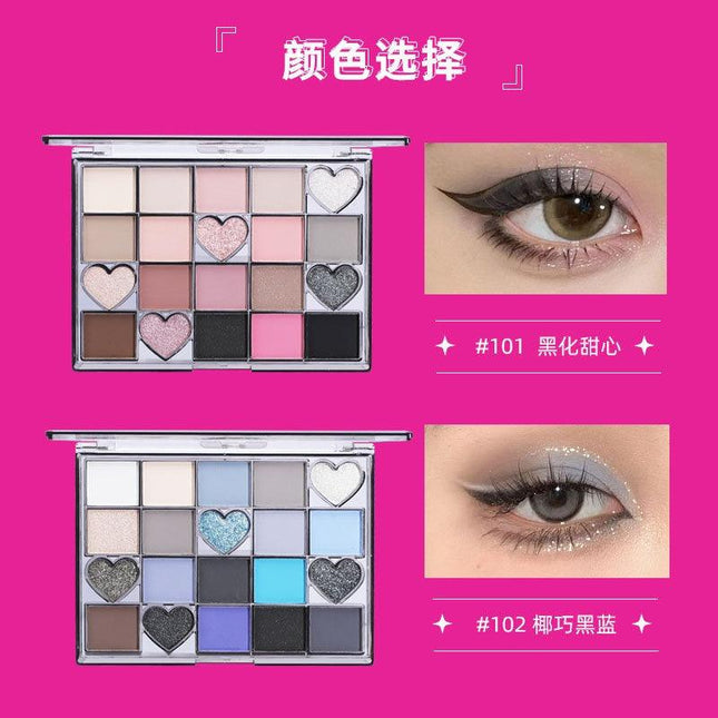 BIYA - 20 Colors Eyeshadow Palette 27.5g