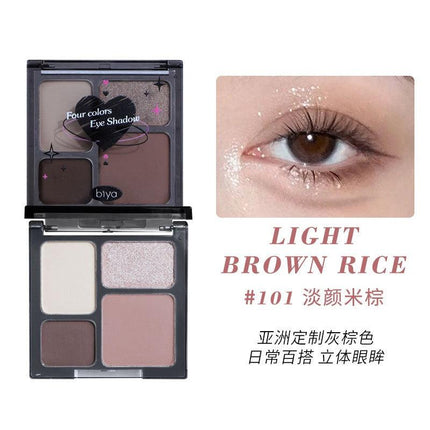 BIYA 4 Colors Eye Shadow BY7726