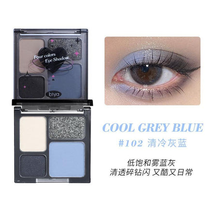 BIYA 4 Colors Eye Shadow BY7726