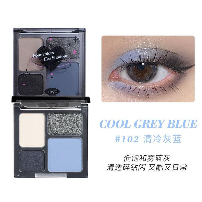 BIYA - 4 Colors Eye Shadow 6g