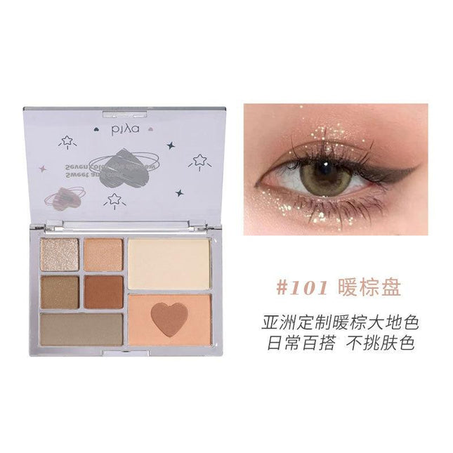 BIYA - 7 Colors Eyeshadow Palette 13g