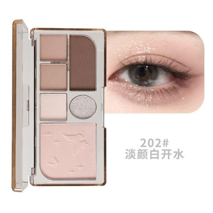 BIYA Butterflies 6 Colors Eyeshadow Palette BY7733