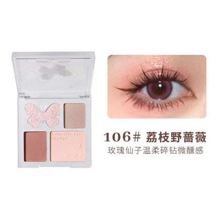 BIYA Sweet Dream 4 Colors Eyeshadow Palette BY7737