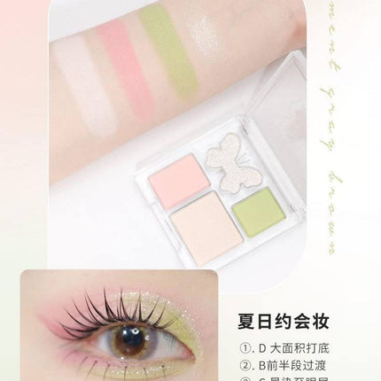 BIYA Sweet Dream 4 Colors Eyeshadow Palette BY7737