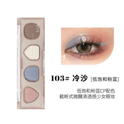 BIYA Waste Soil 4 Colors Eyeshadow BY7745