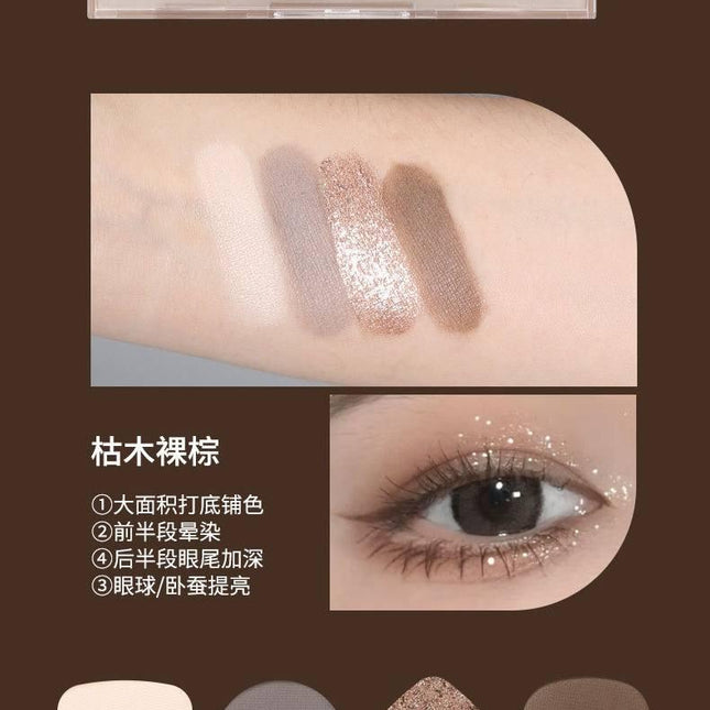 BIYA - Waste Soil 4 Colors Eyeshadow 4g