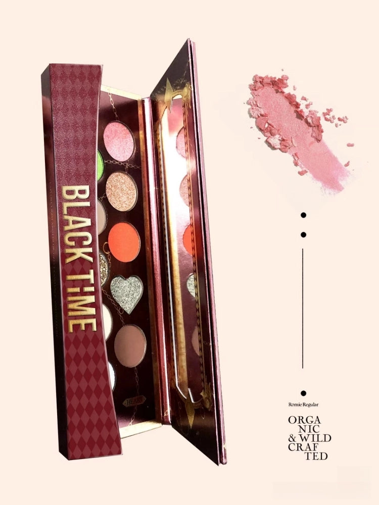 BLACKTiME The Queen of Heart 10 Colors Eyeshadow Palette BLKT02