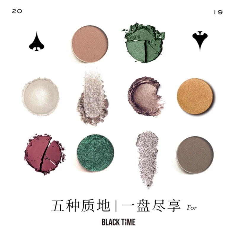 BLACKTiME The Queen of Spades 10 Colors Eyeshadow Palette BLKT01