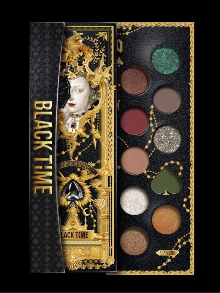 BLACKTiME The Queen of Spades 10 Colors Eyeshadow Palette BLKT01