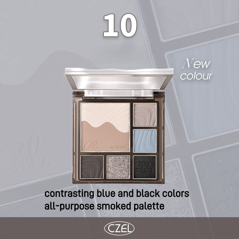 CZEL All in One Eyeshadow Palette Multi-use CZL001