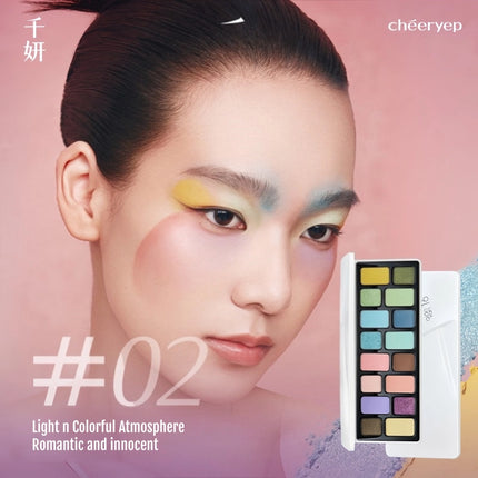 Cheeryep QianYan 16 Colors Eyeshadow Palette CHY001