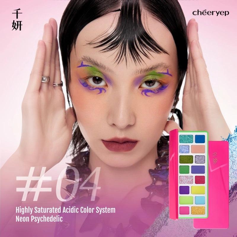 Cheeryep QianYan 16 Colors Eyeshadow Palette CHY001