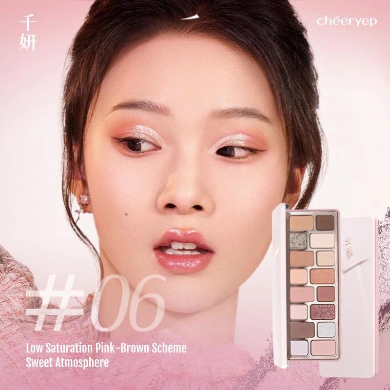 Cheeryep QianYan 16 Colors Eyeshadow Palette CHY001