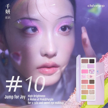 Cheeryep QianYan 16 Colors Eyeshadow Palette CHY001