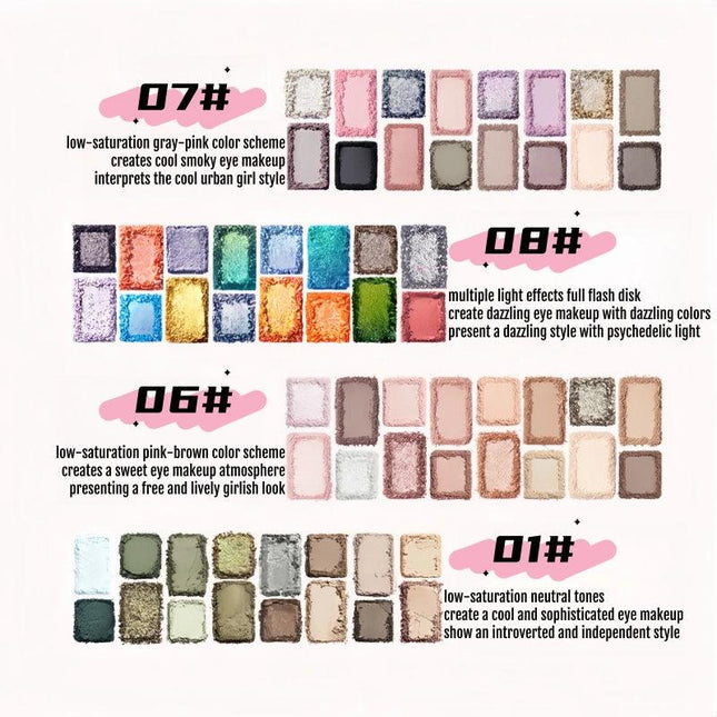 cheeryep - 16 Colors Eyeshadow Palette