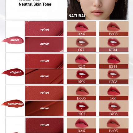 Colorkey Airy Lip Miror Series Lip Glaze 3g KLQ118