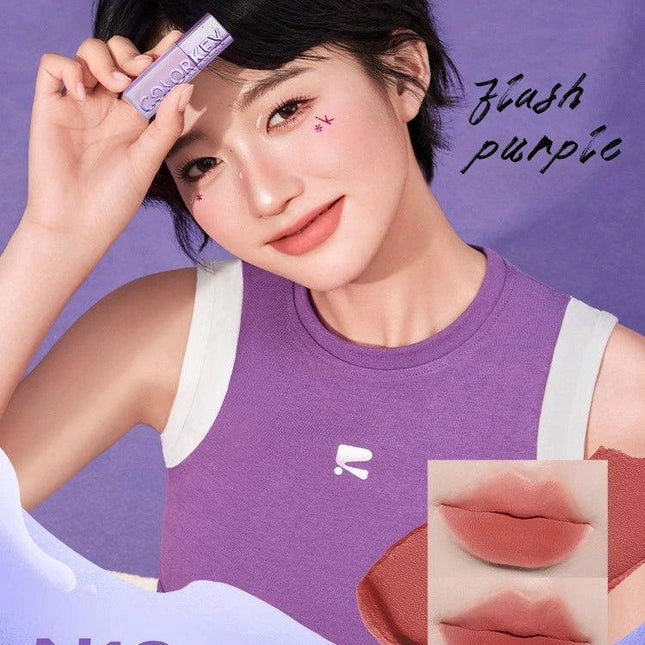 Colorkey - Flash Purple Soft Matte Lip Mud 3g