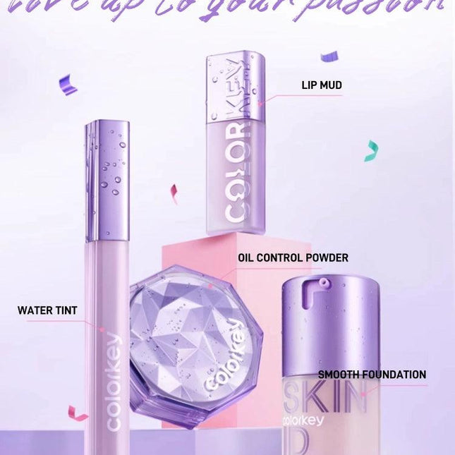 Colorkey - Flash Purple Soft Matte Lip Tint 1.8g