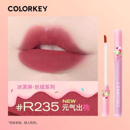 Colorkey Ice Cream 2.0 Velvet Lip Lacquer Mirror Lipgloss KLQ100 - Chic Decent