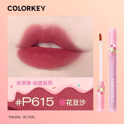 Colorkey Ice Cream 2.0 Velvet Lip Lacquer Mirror Lipgloss KLQ100 - Chic Decent