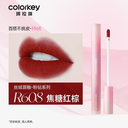 Colorkey Lip Gloss Pink Diamond with Simon Gongjun KLQ114