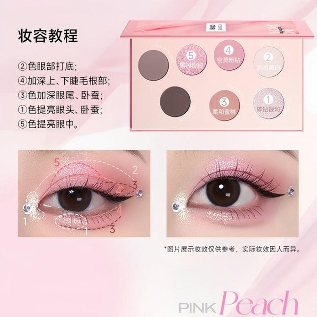 Colorkey - Pink Diamond Eyeshadow Palette 8.5g