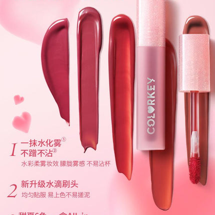 Colorkey Soft Matte Lip Tint Mini Set for Qixi KLQ103 - Chic Decent