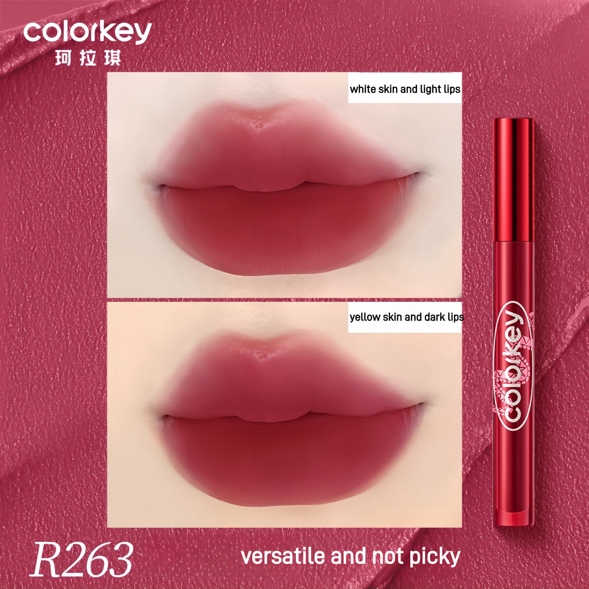 Colorkey Airy Velvet Lip Lacquer CNY Lucky Snake KLQ134