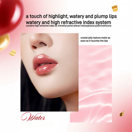 Colorkey - Crystal Glossy Lipstick CNY Lucky Snake Series 2.7g