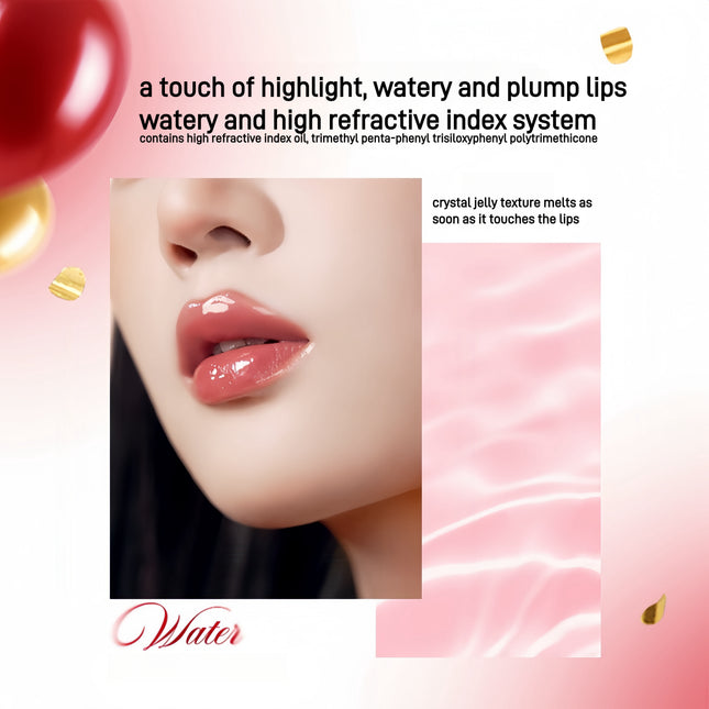 Colorkey - Crystal Glossy Lipstick CNY Lucky Snake Series 2.7g