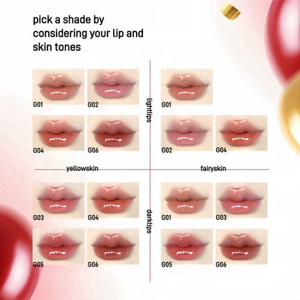 Colorkey - Crystal Glossy Lipstick CNY Lucky Snake Series 2.7g