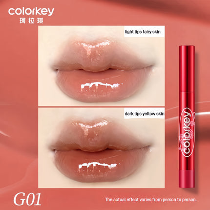 Colorkey - Crystal Glossy Lipstick CNY Lucky Snake Series 2.7g
