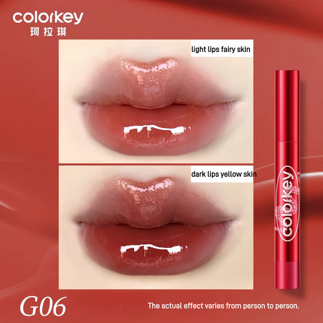Colorkey - Crystal Glossy Lipstick CNY Lucky Snake Series 2.7g