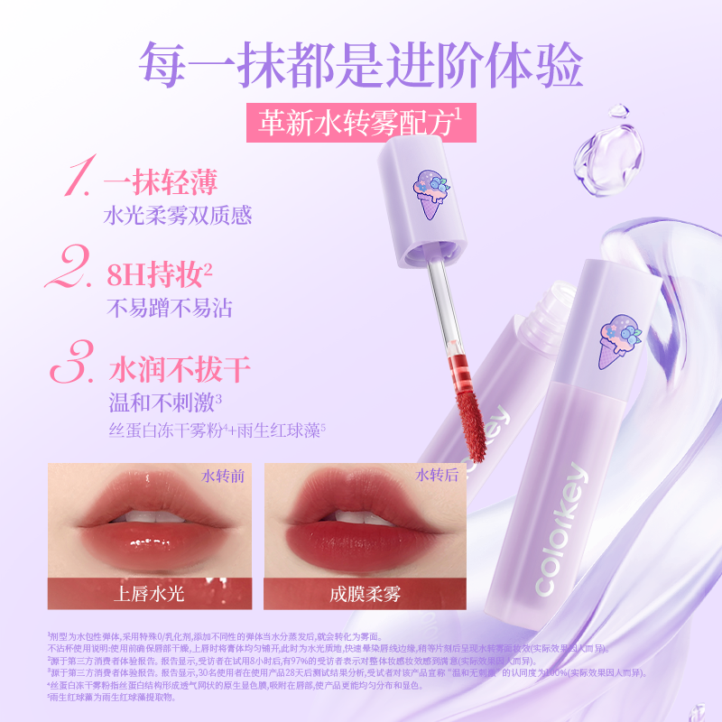 Colorkey Dessert Store Soft Matte Water Tint Giftbox 6g